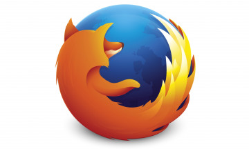 Картинка компьютеры mozilla+firefox логотип фон
