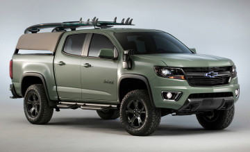 Картинка chevrolet+colorado+z71+hurley+concept+2017 автомобили chevrolet hurley concept z71 colorado 2017