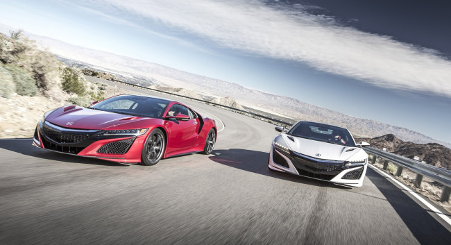 Обои картинки фото acura nsx 2017, автомобили, acura, 2017, nsx