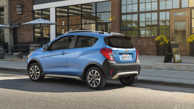 Обои картинки фото chevrolet spark activ 2017, автомобили, выставки и уличные фото, activ, spark, chevrolet, 2017