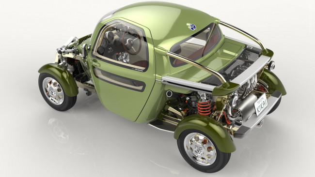 Обои картинки фото toyota kikai concept 2015, автомобили, toyota, 2015, concept, kikai