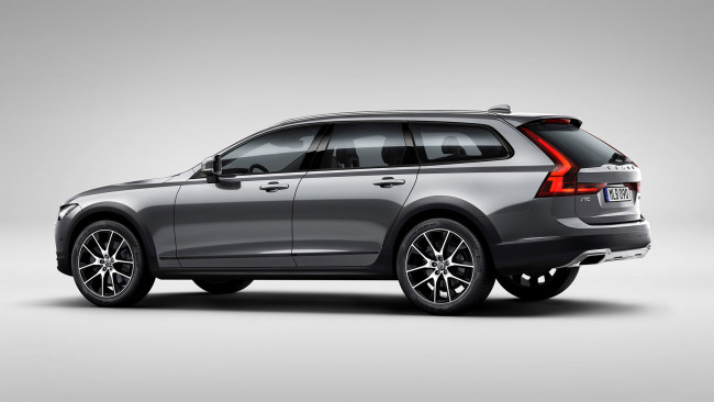 Обои картинки фото volvo v90 cross country 2017, автомобили, volvo, cross, v90, 2017, country