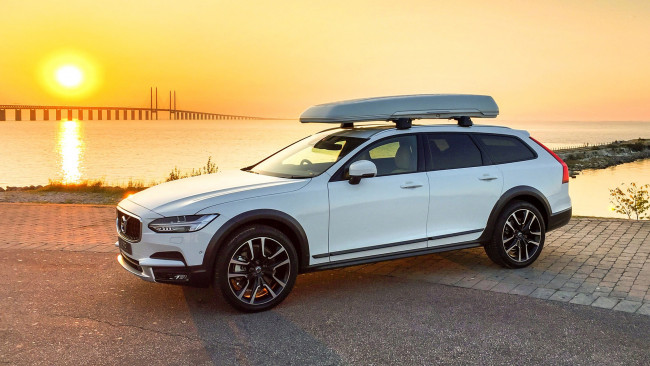 Обои картинки фото volvo v90 cross country 2017, автомобили, volvo, country, cross, 2017, v90