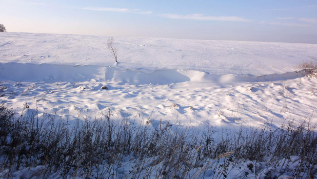 Обои картинки фото природа, зима, снег