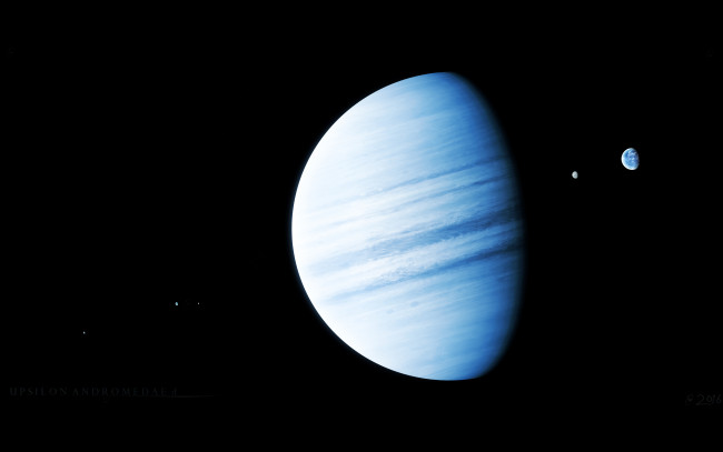 Обои картинки фото космос, арт, планеты, звезды, вселенная