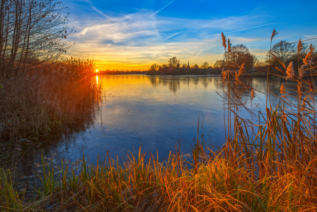 Обои картинки фото природа, реки, озера, река, лес