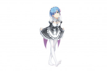 Картинка аниме re +zero+kara+hajimeru+isekai+seikatsu фон взгляд девушка