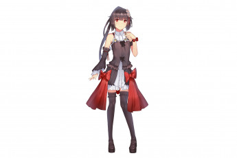 Картинка аниме unknown +другое+ взгляд фон девушка