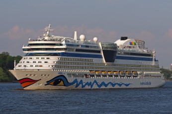 Картинка aidaluna корабли лайнеры круиз лайнер