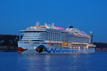 Картинка aidaprima корабли лайнеры лайнер круиз