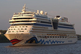 Картинка aidasol корабли лайнеры круиз лайнер