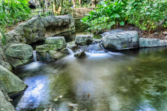 Картинка природа парк камни водоем