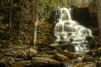 Картинка природа водопады простор