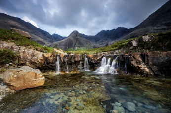 Картинка природа водопады простор