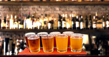 Картинка еда напитки +пиво пена бокалы пиво ассорти