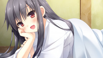 Картинка amakoi+syrups аниме ama+koi+syrups фон девушка взгляд