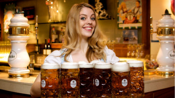 Картинка еда напитки +пиво пиво бокалы ассорти пена