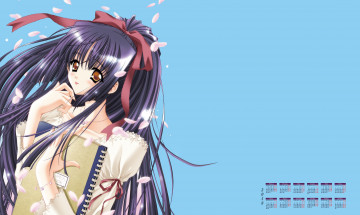 Картинка календари аниме взгляд девушка 2018