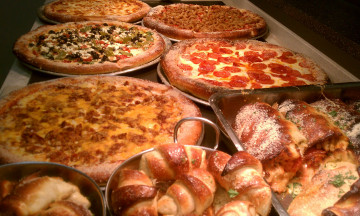 Картинка еда пицца начинка ассорти