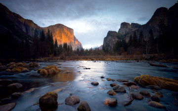 Картинка природа реки озера река горы камни