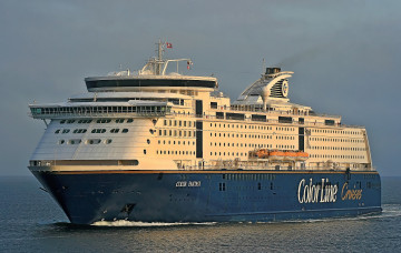 Картинка color+fantasy корабли лайнеры круиз лайнер