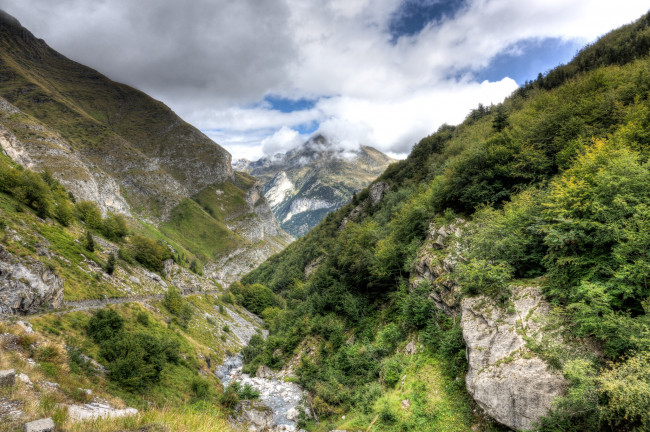 Обои картинки фото природа, горы, простор