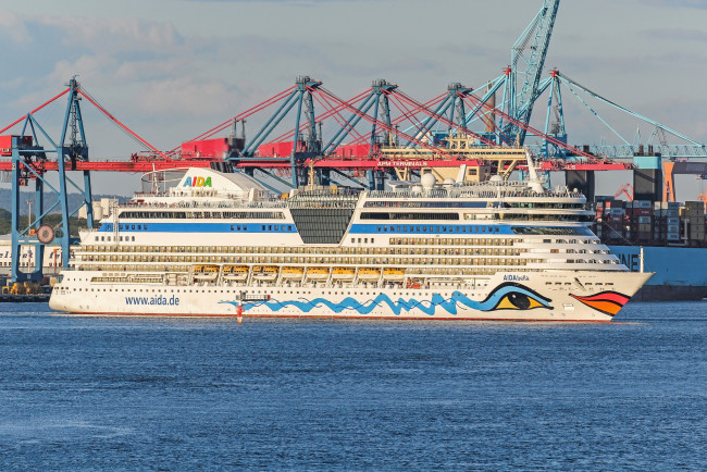 Обои картинки фото aidabella, корабли, лайнеры, лайнер, круиз