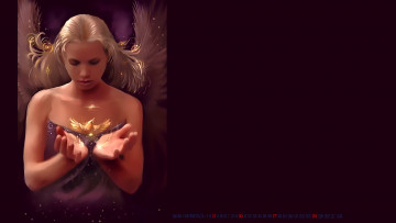 Картинка календари фэнтези девушка крылья