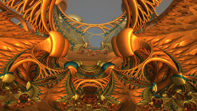 Обои картинки фото 3д графика, фракталы , fractal, узор, фон, цвет