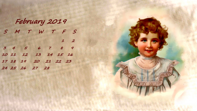 Обои картинки фото календари, рисованные,  векторная графика, ребенок
