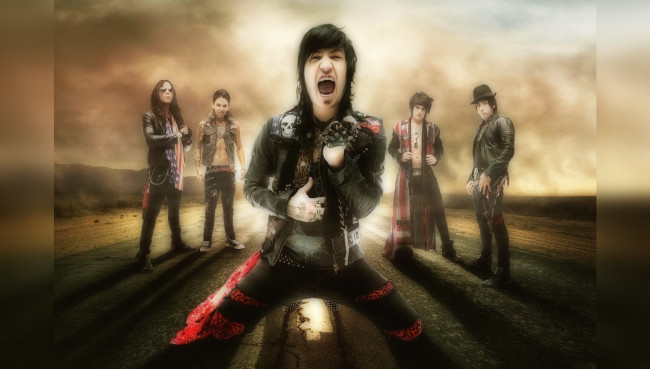 Обои картинки фото escape the fate, музыка, группа