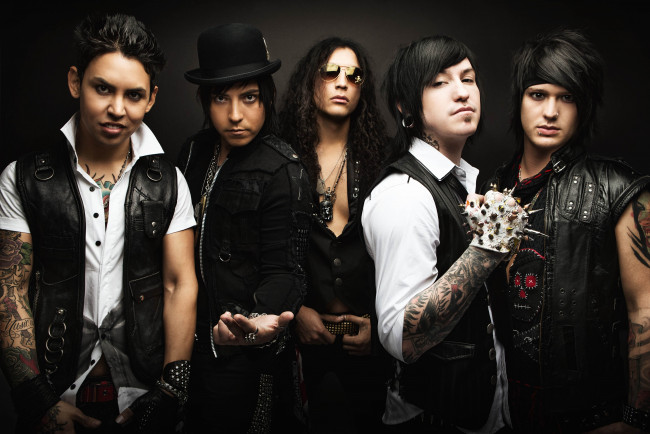 Обои картинки фото escape the fate, музыка, группа