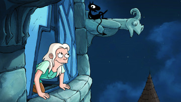 Картинка мультфильмы disenchantment разочарование bean luci