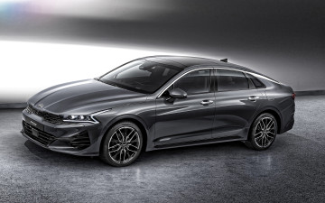 Картинка 2020+kia+optima автомобили kia экстерьер седан 2020 optima серый вид спереди новая модель южнокорейская автомобилестроительная компания