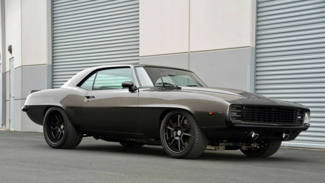 Обои картинки фото автомобили, camaro, 1969, chevrolet