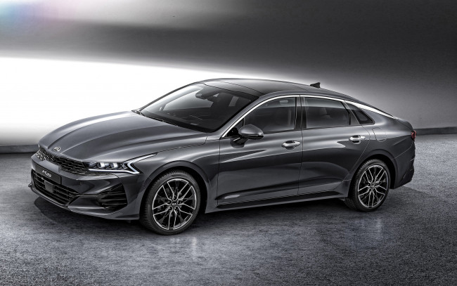 Обои картинки фото 2020 kia optima, автомобили, kia, экстерьер, седан, 2020, optima, серый, вид, спереди, новая, модель, южнокорейская, автомобилестроительная, компания