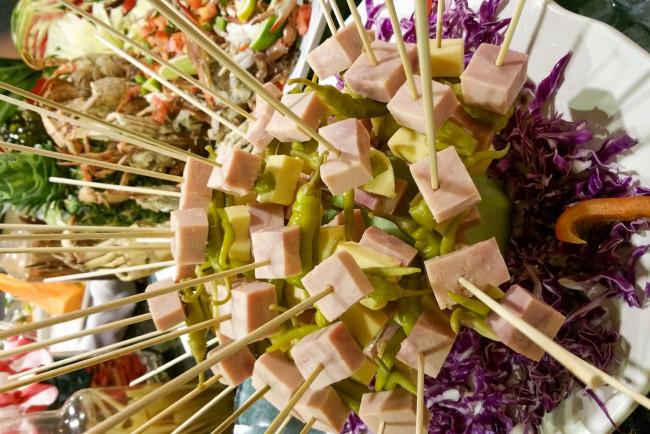 Обои картинки фото еда, бутерброды,  гамбургеры,  канапе, канапе