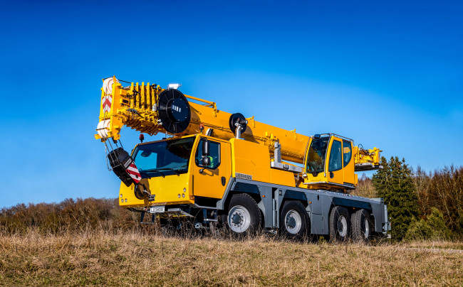 Обои картинки фото техника, краны, liebherr