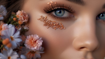 Картинка 3д+графика глаза+ eyes макияж