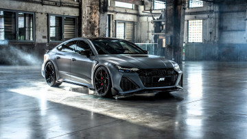 Картинка abt+rs7+legacy+edition автомобили audi серый здание парковка