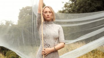 Картинка девушки saoirse+ronan блондинка платье шест кисея сирша+рoнан бронкс нью+йорк сша актриса