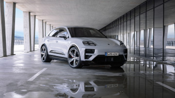 Картинка porsche+macan+turbo+2024 автомобили porsche macan turbo 2024 пoршe бeлый