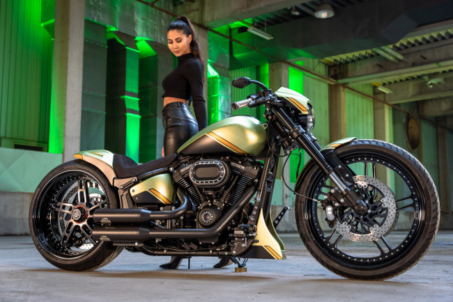 Обои картинки фото девушка и мотоцикл, мотоциклы, мото с девушкой, девушка, женщина, брюнетка, темноволосая, сексуальная, модель, звезда, позирует, разная, обувь, верхняя, стильная, одежда, нижнее, эротическое, бельё, трусы, лифчик, колготки, чулки, аксессуары, макияж, и, множество, элементов, на, фотографии