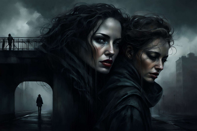 Обои картинки фото рисованное, люди, нейросети, графика, нейроарт, ai, art, нейронные, сети, рисунки, нейро, искусство