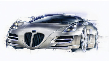 обоя 295730, рисованное, авто, мото, автомобиль