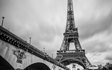 обоя eiffel tower, города, париж , франция, eiffel, tower