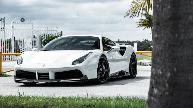 Обои картинки фото автомобили, ferrari, 488