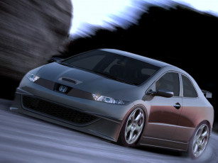 Картинка honda civic type автомобили