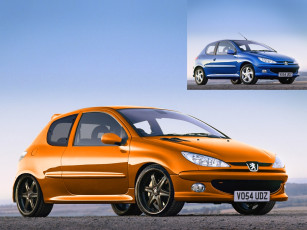 Картинка peugeot 206 автомобили