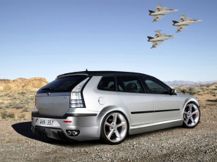 Картинка saab автомобили виртуальный тюнинг